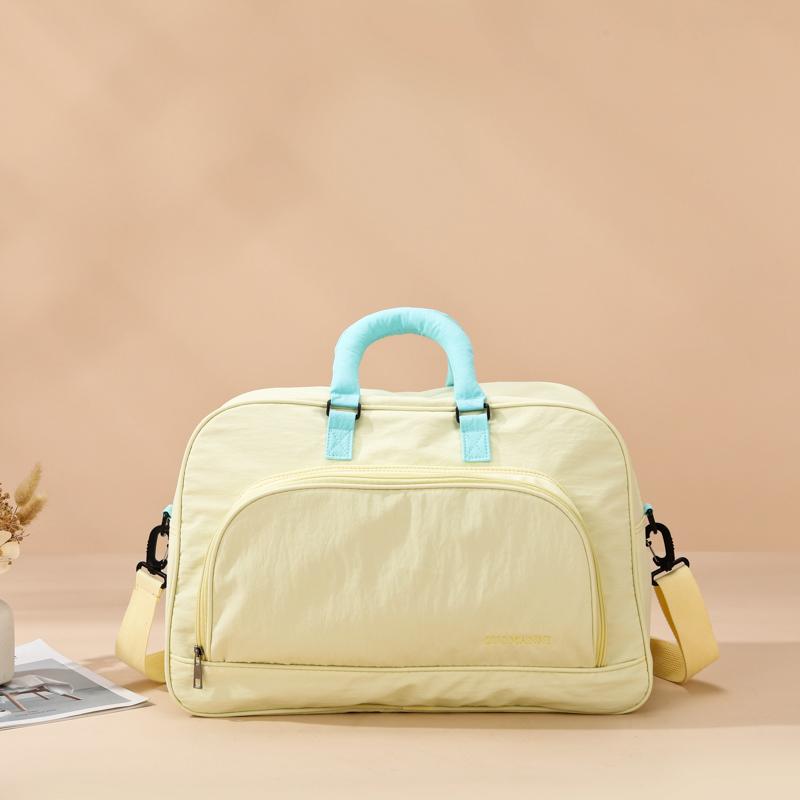 Travel Bag Women's Large Capacity Hand Luggage Storage Bag Lightweight Travel Tote Short Trip Travel Portable Bag Outing Training Sports Fitness Bag