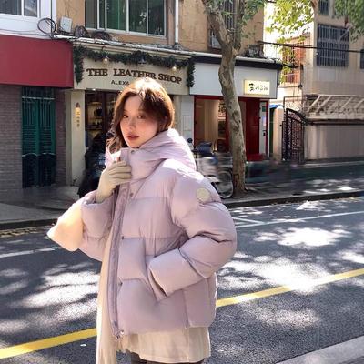 Cotton Clothes Women's Winter New Small Loose and Versatile Thickened Warm Hooded Jacket