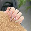 10Pcs Kawaii 3D Silver Gold Bowknot Bow Ballerina Girl Alloy Pearl Nail Art Diy Nails Accessories Decoration Charms