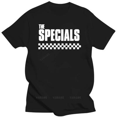 The Specials Checkered Logo Black T-shirt