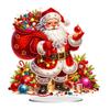 Christmas Snowman Diamond Painting Tabletop Ornaments Kit Acrylic Table Top Diamond Painting Ornament Kits Bedroom Table Decor