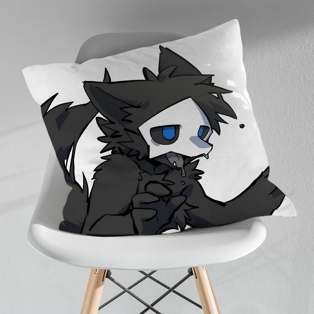 Furry Art PPuro CChanged Pillow Case For 30x30cm45x45cm55x55cm For Home Bedroom Decoration And Protector