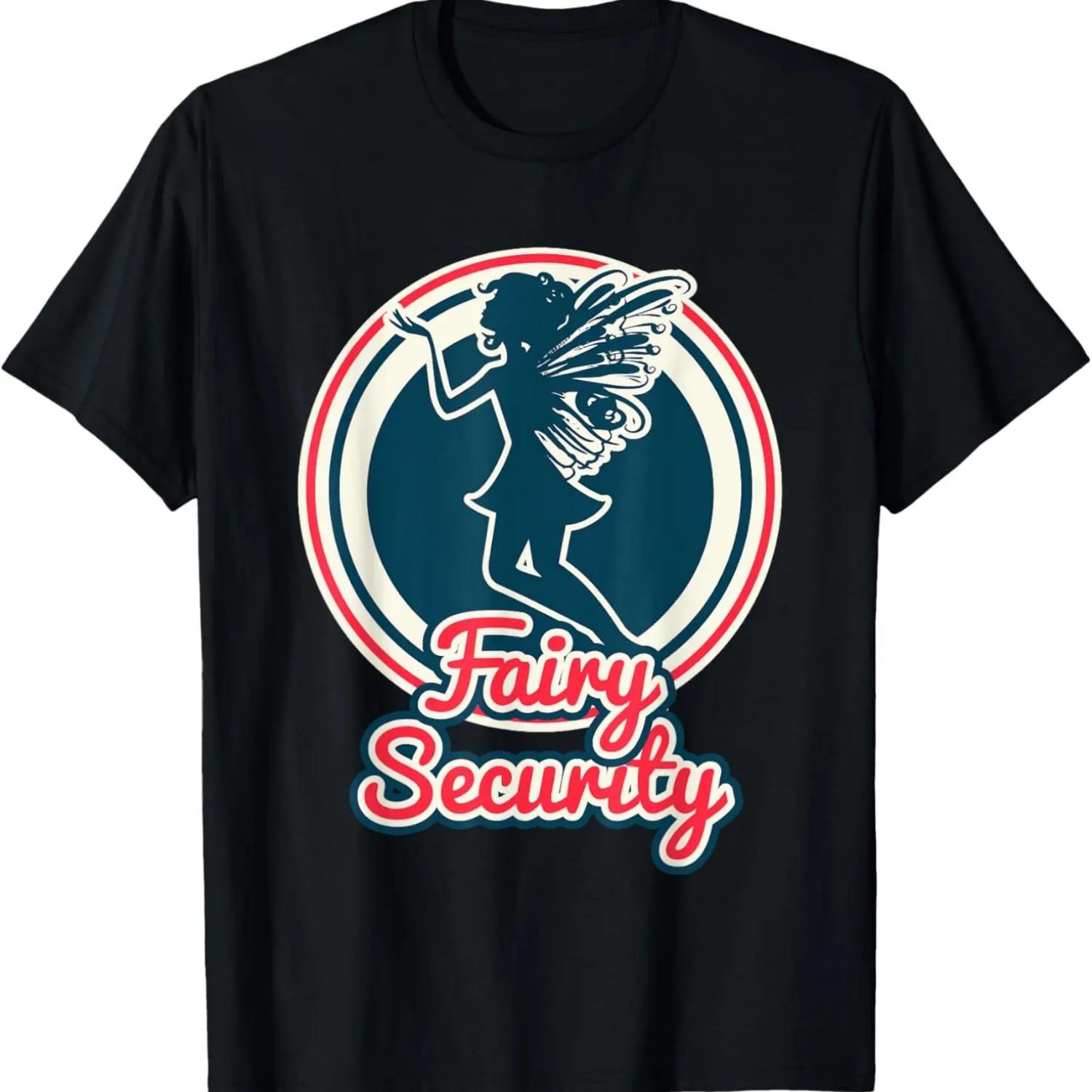 

Fairy Security Uniform Princess Combat Retro T Shirt T-Shirt S
