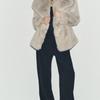 Fall and Winter New Women's Fashion Style Lapel Long Sleeves Artificial Fur Effect Short Coat Outwear 4369248
