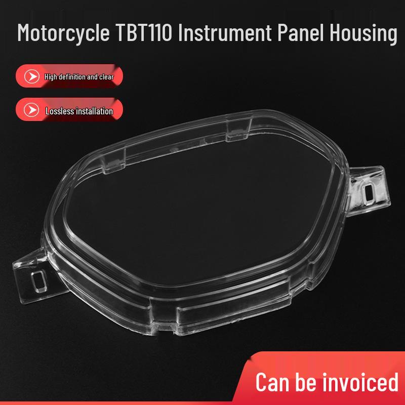 

Yibaike TBT110 Motorcycle Odometer Curved Glass Cover & Plastic Shell