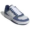 Adidas Originals Courtic Comfortable Lace-Up Non-Slip Durable Low-Top Skate Shoes Unisex Sneakers White Blue JI2554