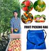 Garten Ernte-Schürze mit großer Kapazität, breite Öffnung, Gemüselager-Taschen, Outdoor-Hüfttasche, Obstgarten