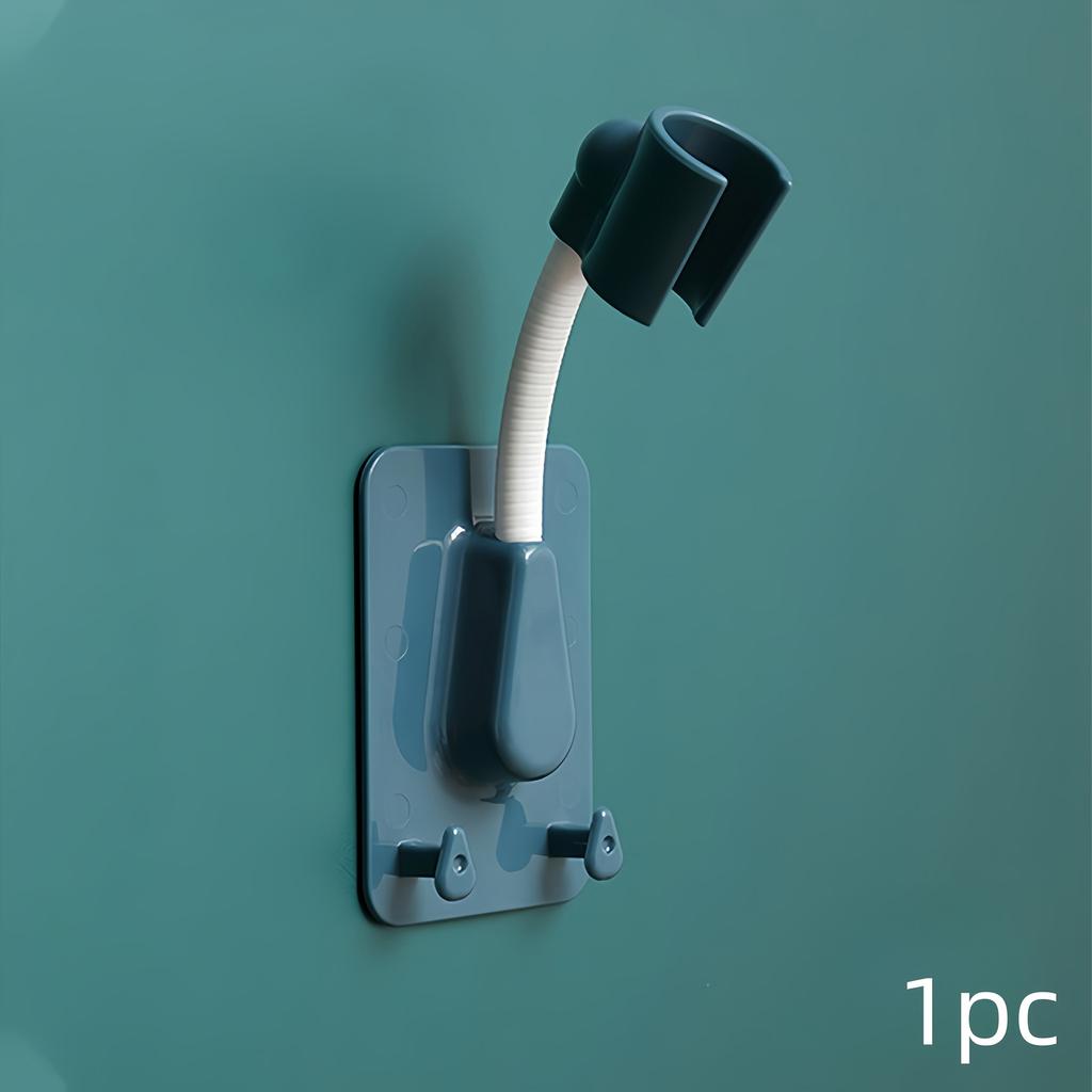 No-Drill Adjustable Shower Holder for Bathroom, Shower Spray Mount Bracket with Toilet Lid Base, Shower Hanger