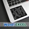 14 Windows PC Referanse Tastatursnarvei Klistremerke For PC Laptop Desktop