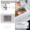 Double Sensoring Electronic Temperature Gauge with Clear Display & Alerts System Digital Thermometers for Fridge & Cold Storage
