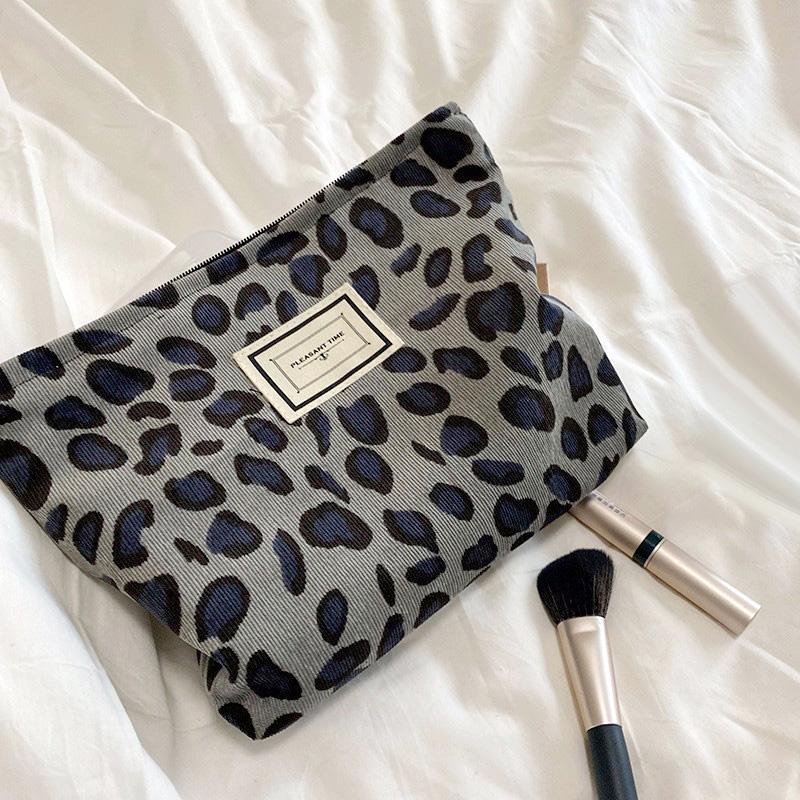 Embroidery Florals Storage Organizer Cosmetics Makeup Bag Toiletry Large Capacity Beauty Case Travel Portable Wash