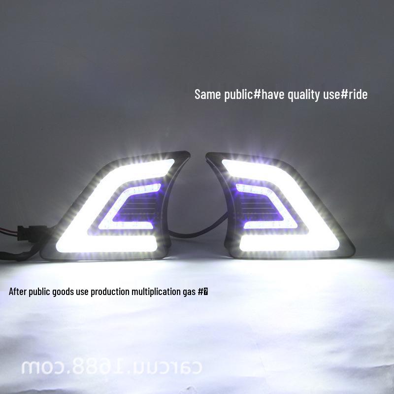 Compatible Daytime Running Lights for 2012-2014 Toyota Hilux, C-Type REVO, Model 13.