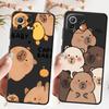 Cute Capybara Funda Phone Cover Case for Xiaomi Mi 12T Pro 11T 12 12X 10T 14 13 Lite 11