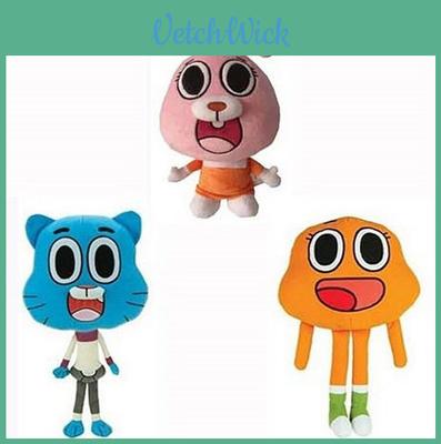 Ultra Soft 9.84" The Amazing World Of Gumball Darwin Plush Toy Perfect For Kids
