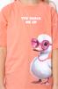 Girls' T-Shirt – Duck in Colorful Glasses, Summer 6414-001-33-5-5 HC