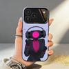 Custodia per Telefono ANIME S-Skibidi T-Toilet Per iPhone17,16,15,14,13,12,11,Pro,MAX Grigio Opaco Silicone Copertura Nera