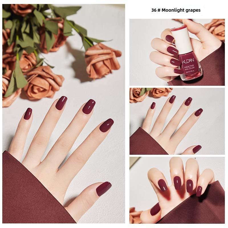 

Лак для ногтей Быстросохнущий белый маслянистый неотслаивающийся лак для ногтей Лак для ногтей без выпечки 8ml