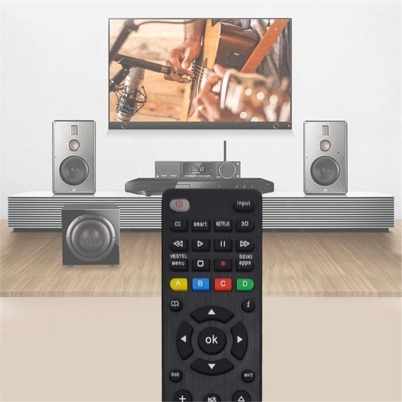 RCG008 TV Remote Control Universl for Most Televison Models Simple Installation Quick Responses Easy to Use