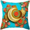 Eid Mubarak Decorative Cushion Cover Aid Ramadhan Decoration 2024 Islamic Muslim Decorative Ramadhan Eid Ramada Pillow Cover