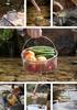 CAMPING MOON Stainless Steel 304 Colander for Large Pot Mesh Basket CC-24, Ideal for Camping and Outdoors, CC-22