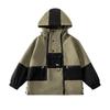 Children's Spring and Autumn Windbreaker Big Children's Thin Western Style Casual Hooded Jacket for Boys