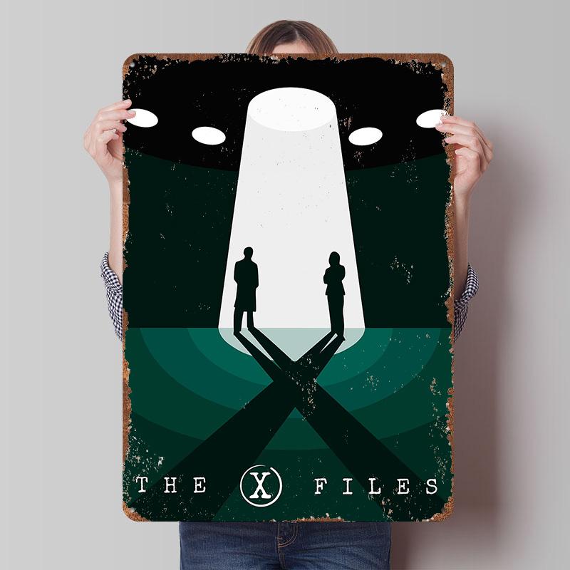 

X Metal Poster Customized Wall Art Retro Vintage Tinplate Signs for Decoration Bedroom Decorations Aesthetic Room Decor Men Home 7.9x11.8In(20x30cm)