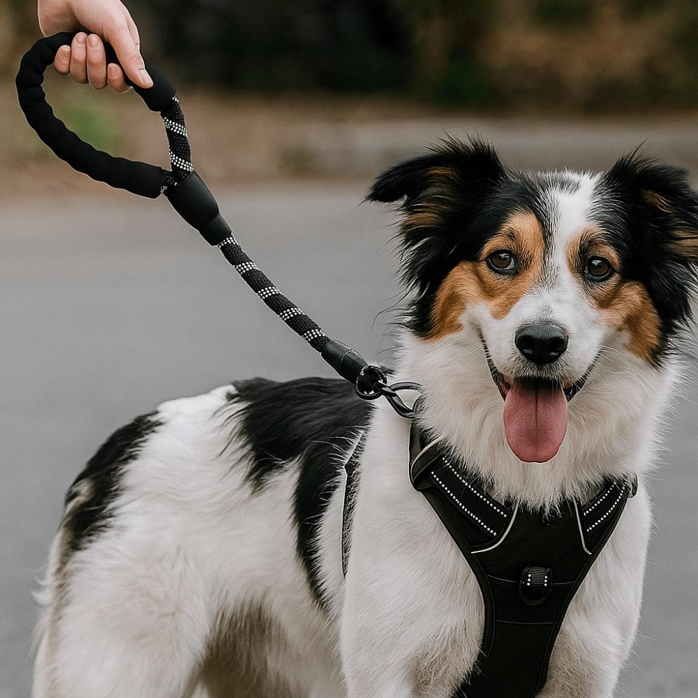 Adjustable Reflective Harness Soft Padded No-Pull Vest Easy Walking Pet Accessory  Large Dogs