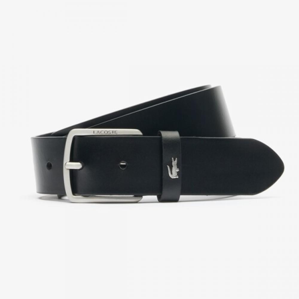 Lacoste Silver Logo Point Buckle Belt Bb Rc4082m54n 000