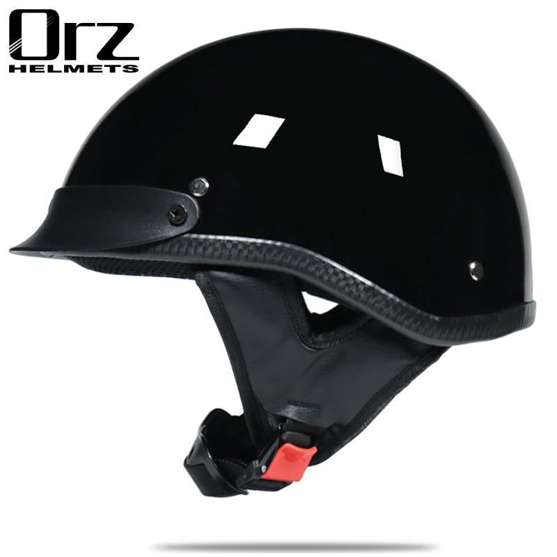 Motorcycle Helmet Scooter Bike Open Face Half Baseball Cap Anti-UV Safety Hard Hat Motocross Helmet Multiple Color Protect