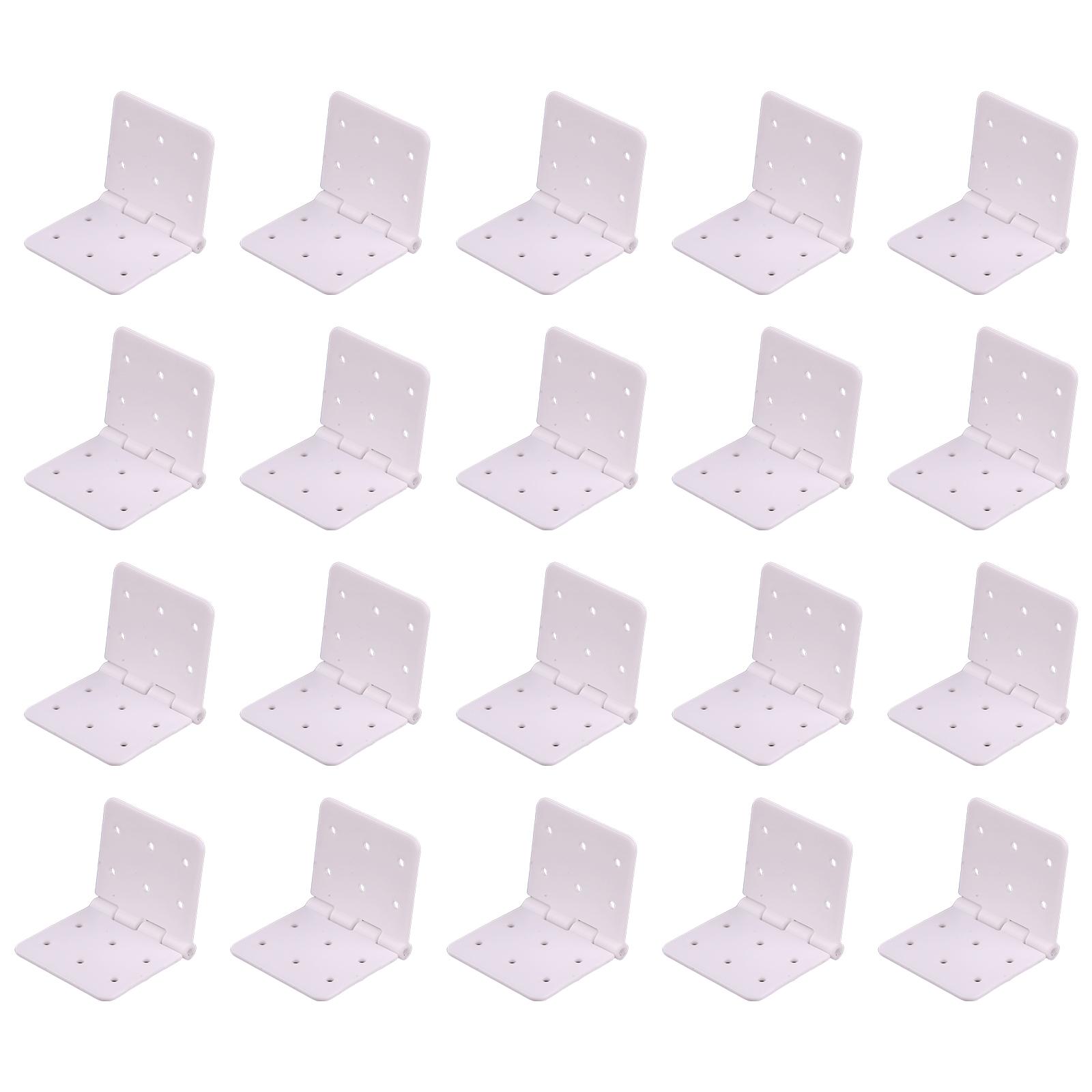 

20 шт. Высокопрочные нейлоновые петли на штифтах для стабильности и безопасности модели самолета Легкая конструкция для простой установки L