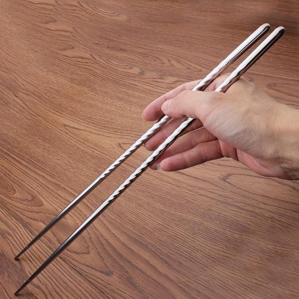 Reusable Nonslip Cooking Tools Lengthened Hot Pot Chopsticks Chopsticks Tableware Frying Chopsticks