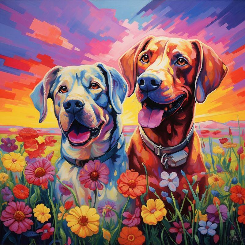 DIY Diamond Painting Set Animal Turtle Dog Cat Full Square Round 5D Drill Mosaic Embroidery Kits Art Wall Decoration