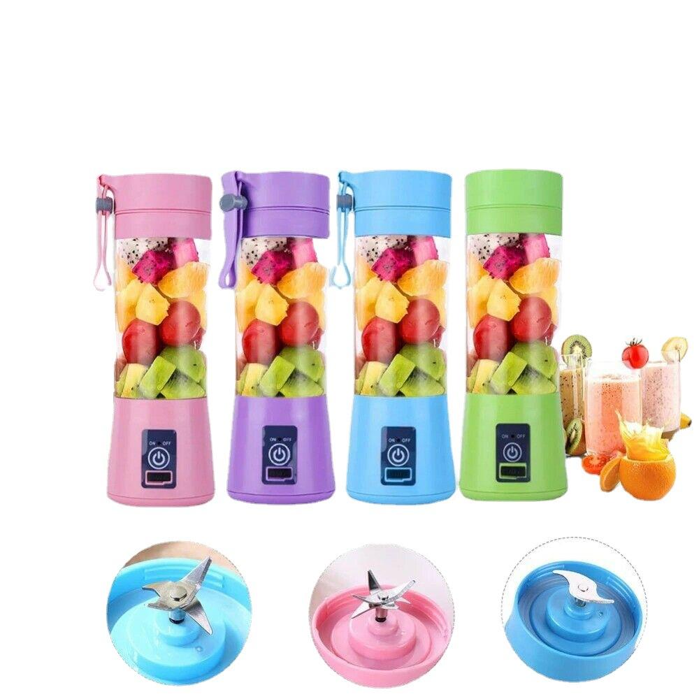 Juicer Cup Portable Mini Blender Electric Fresh Juice Personal Smoothie Blending Mixing Bottle Household KItchen Accessories