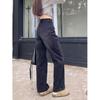 Women's High-Waisted Retro Wide-Leg Jeans - Loose Fit, Slimming, Straight, Floor-Length Casual Pants (INS Trend)