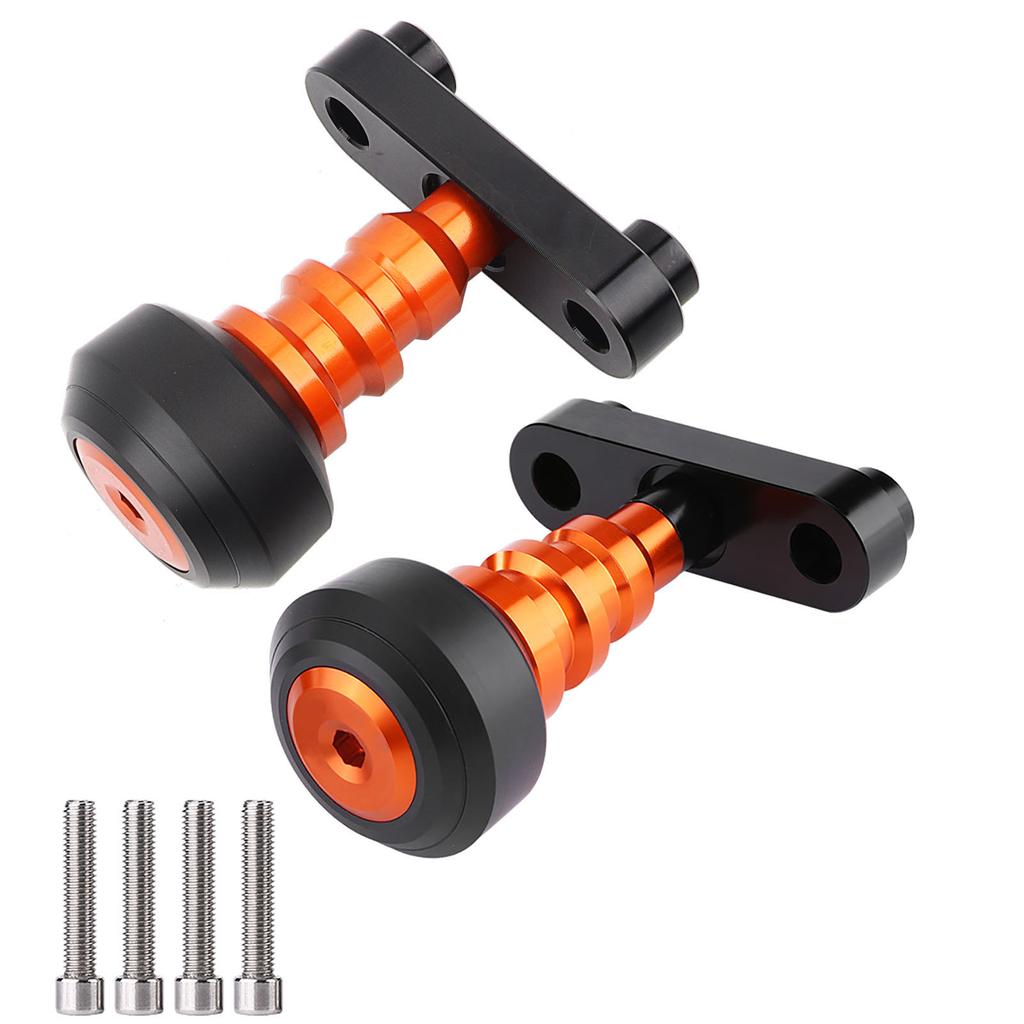 Pair of Frame Slider Crash Pad Collision Falling Protectors for Motorcycle 125 200 390 13‑15