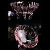 Crystal Glass Fruit Bowl Versatile Addition To Dining Table Modern Living Room Glass Fruit Bowl