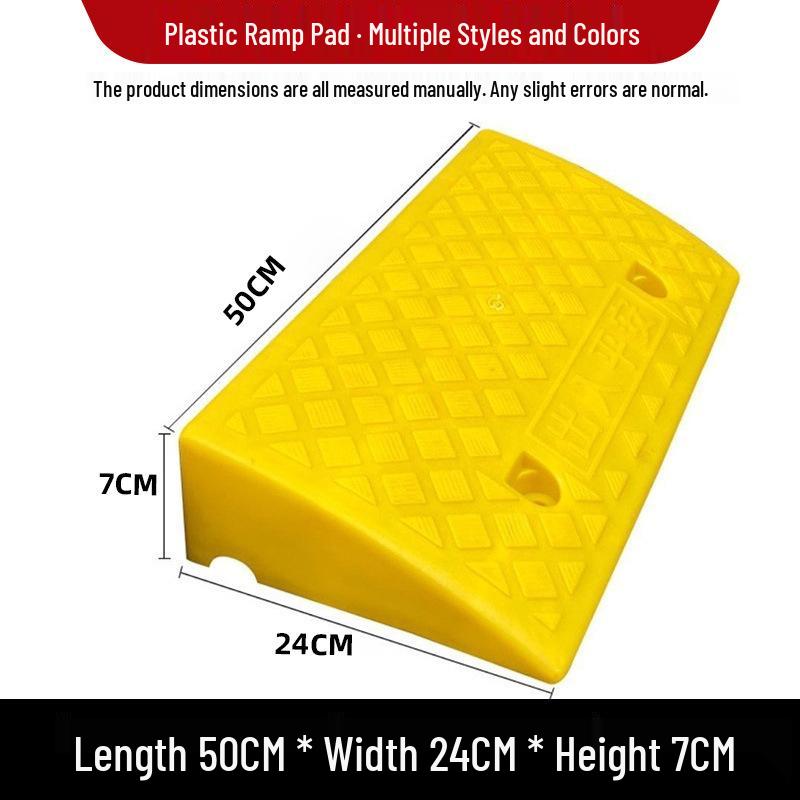 Plastic Threshold Ramp & Speed Bump for Cars and Curb Climbing