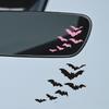 Halloween Bat Pair Prank Stickers for Car Mirrors and Windows