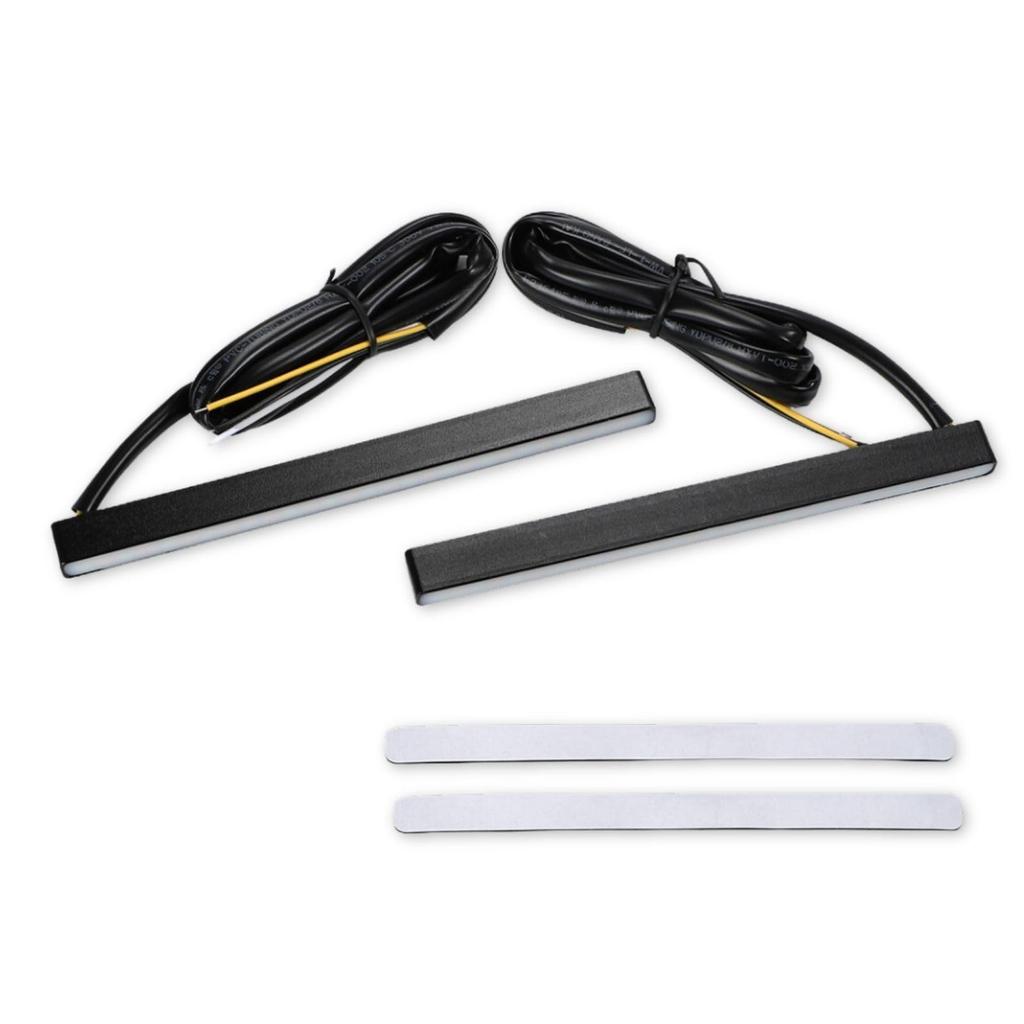 calm wish led tape daylight flowing turn signal car sequential function bar stick retrofit LED white amber general purpose