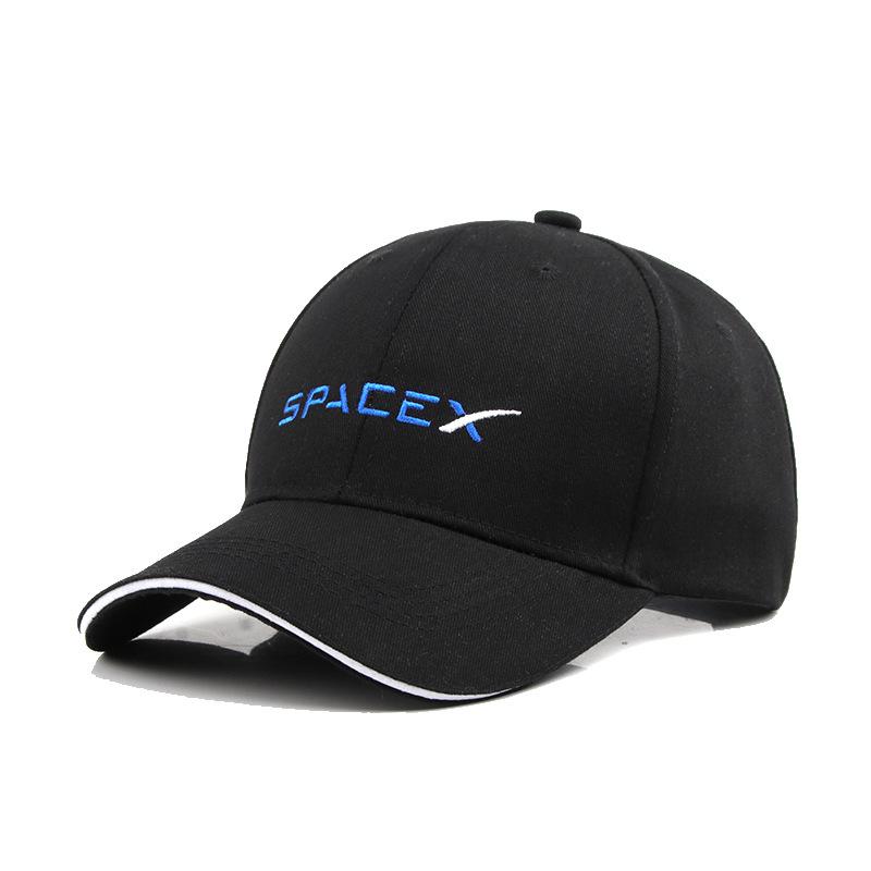 

Fashion Unisex Women Racing Hat for Tesla SpaceX Baseball Caps Letter Embroidery Sun Protection Four Seasons Adult Outdoor Fishing