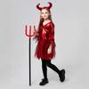 Halloween Red Bull Costume Male and Female Characters Masquerade Party Children's Stage Costumes