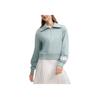 New FILA Sweatshirt Women's Chaos Gray Green F11W439212F-GN