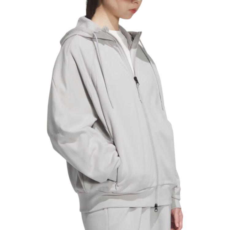 New Adidas FUSTL Jackets Coats Women's Gray JY8067