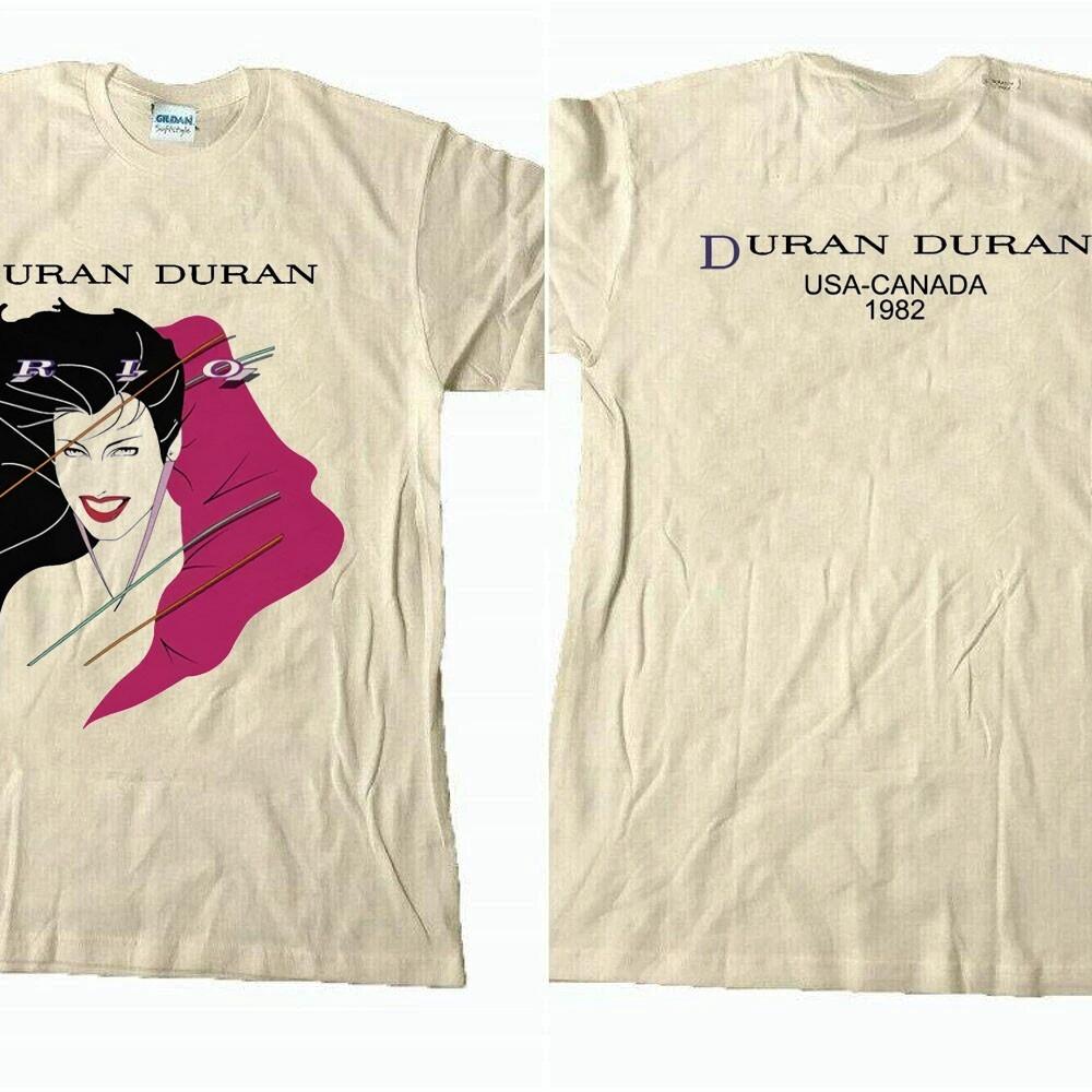Duran Duran Shirt Duran Duran Rio  Short Sleeve Cotton T-shirt Unisex VM4787 Unisex T-Shirt XXXXL