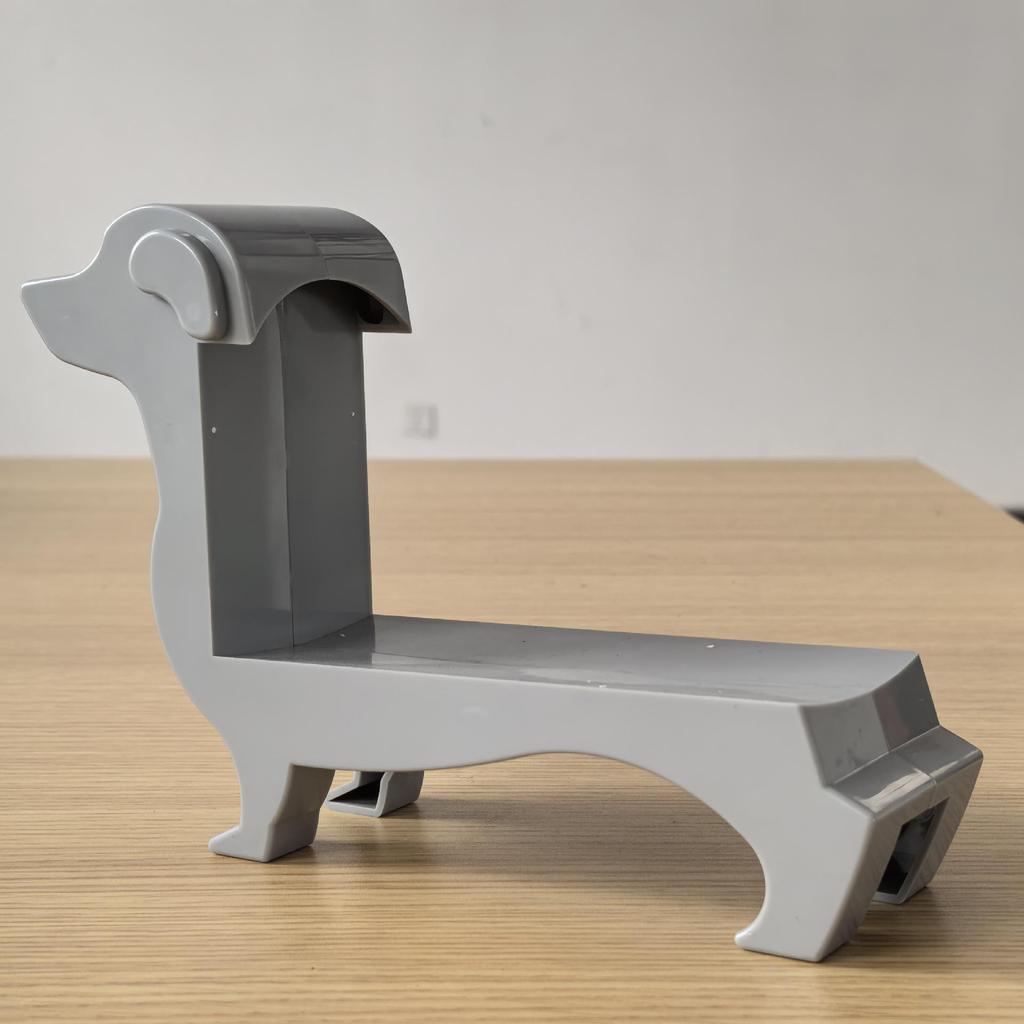 Minimalist Sausage Dog Wine Rack Ornament - Desktop Display, Red Wine Holder