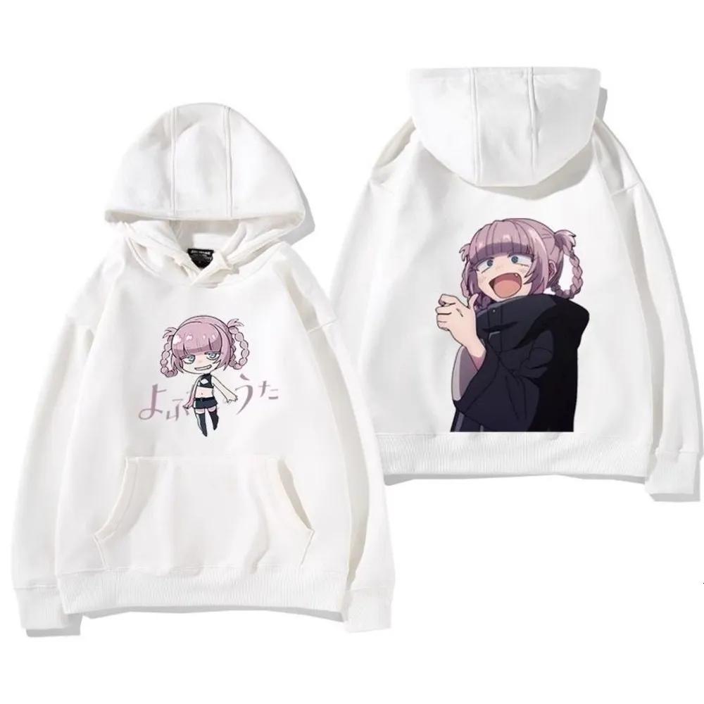 New Japanese anime Call of the Night Nazuna Nanakusa Ko Yamori Cartoon hooded sweatshirt Men s and women s Y K hoodies07