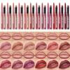 Set 12 Pezzi Matita Labbra & Rossetto, Effetto Opaco e Idratante, Tocco Morbido e Setoso, Crea Labbra Piene, Formula Waterproof.