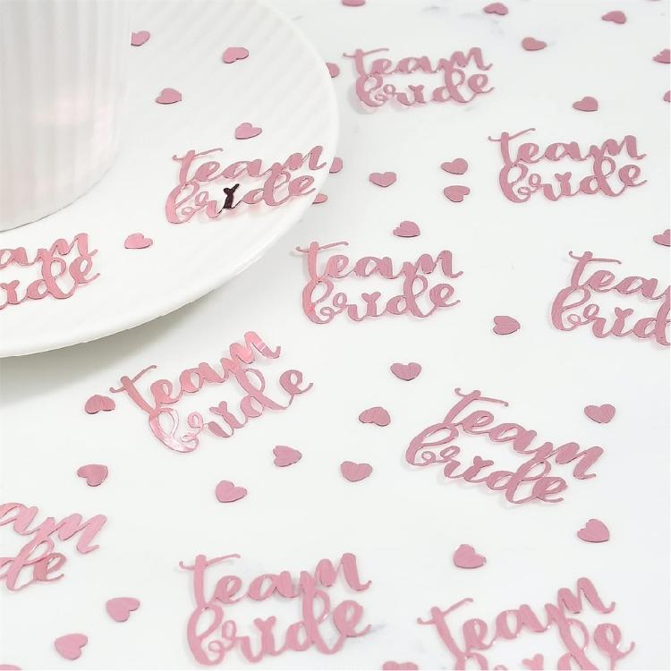 Glittering Party Confetti For Wedding Reception PVC Team Bride Scatter Formal Event Reception Table Decoration Props