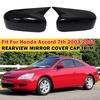 For Honda Accord 7th 2003-2007 Car Sticker Rearview Side Mirror Cover Wing Cap Exterior Case Trim Accessories Vehicle Decoration