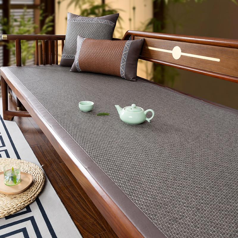 Rattan Mat Sofa Cushion Summer Cool Mat Cushion Non-slip Sofa Cover New Summer Mat